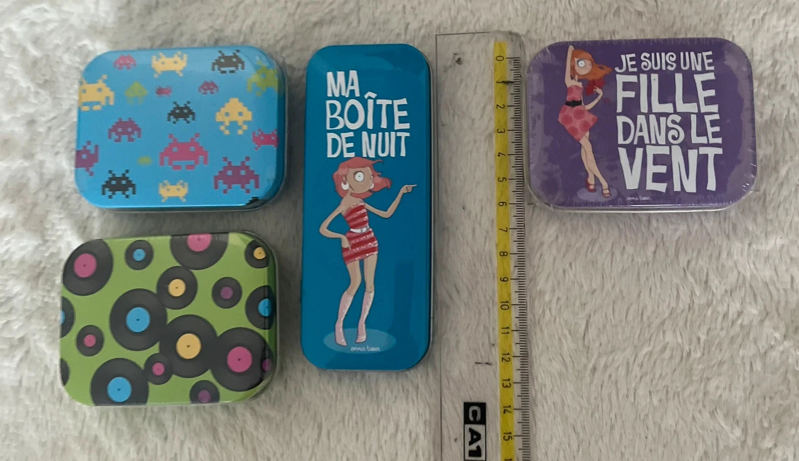 Lote de 4 cajas metálicas – photo 2